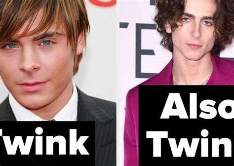 twinks twitter|35 Celebrities Who Are Twinks .